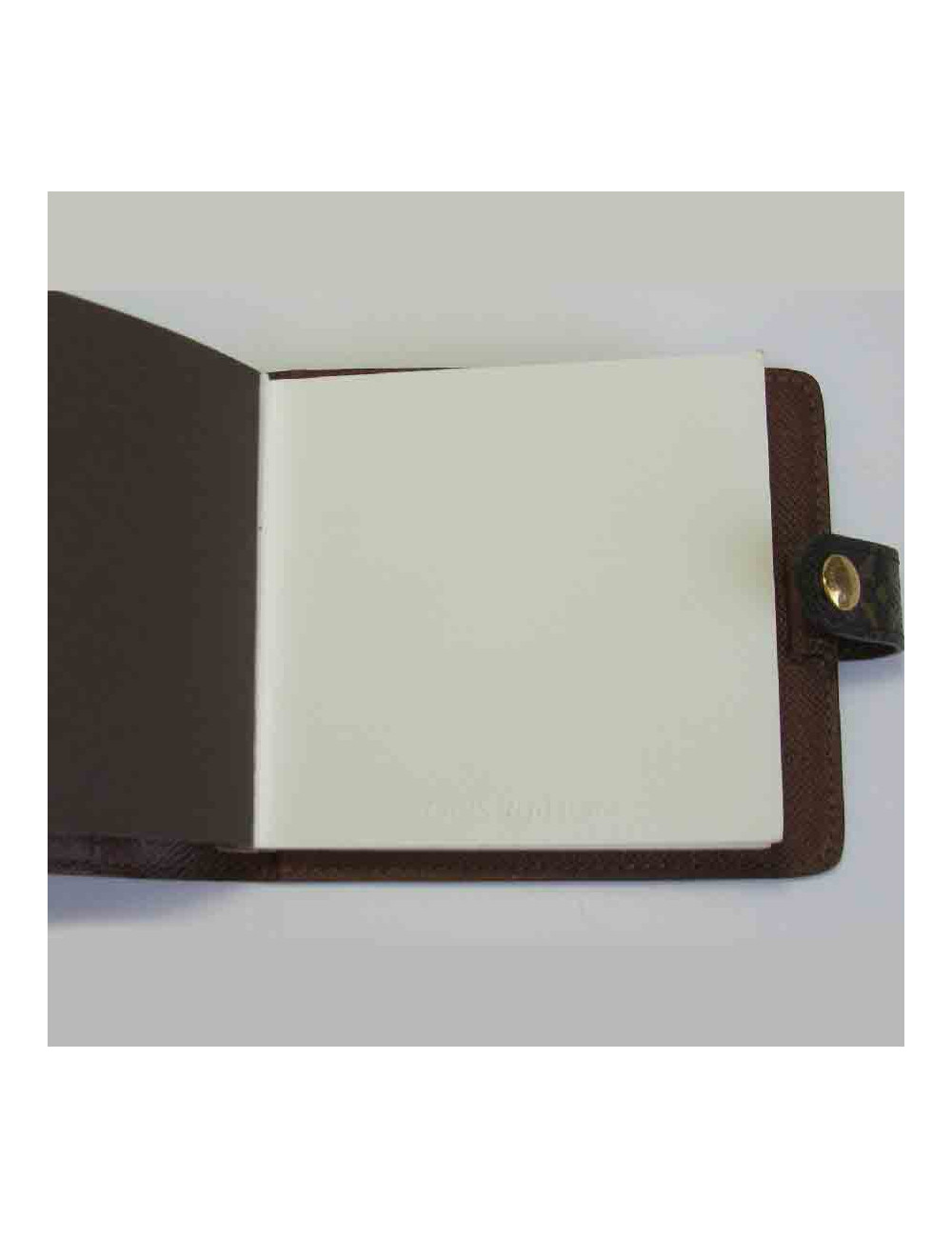 LOUIS VUITTON Notepad cover in brown monogram canvas