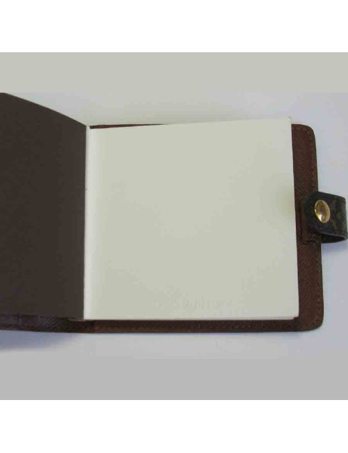 LOUIS VUITTON Notepad cover in brown monogram canvas