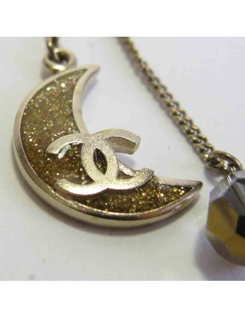 Boucles d'oreille clous CHANEL pendantes