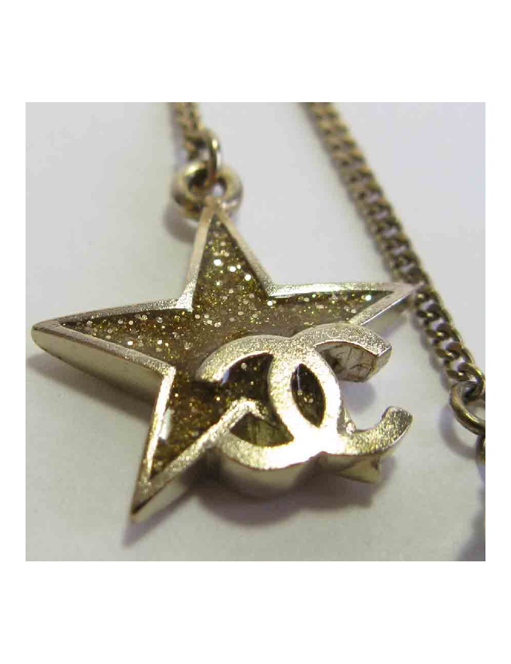 Boucles d'oreille clous CHANEL pendantes