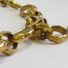 CHANEL vintage chain belt in gilded metal