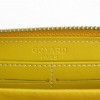 Compagnon GOYARD Matignon en toile et cuir monogram jaune