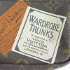 LOUIS VUITTON Wardrobe Trunks mini pouch in brown monogram canvas