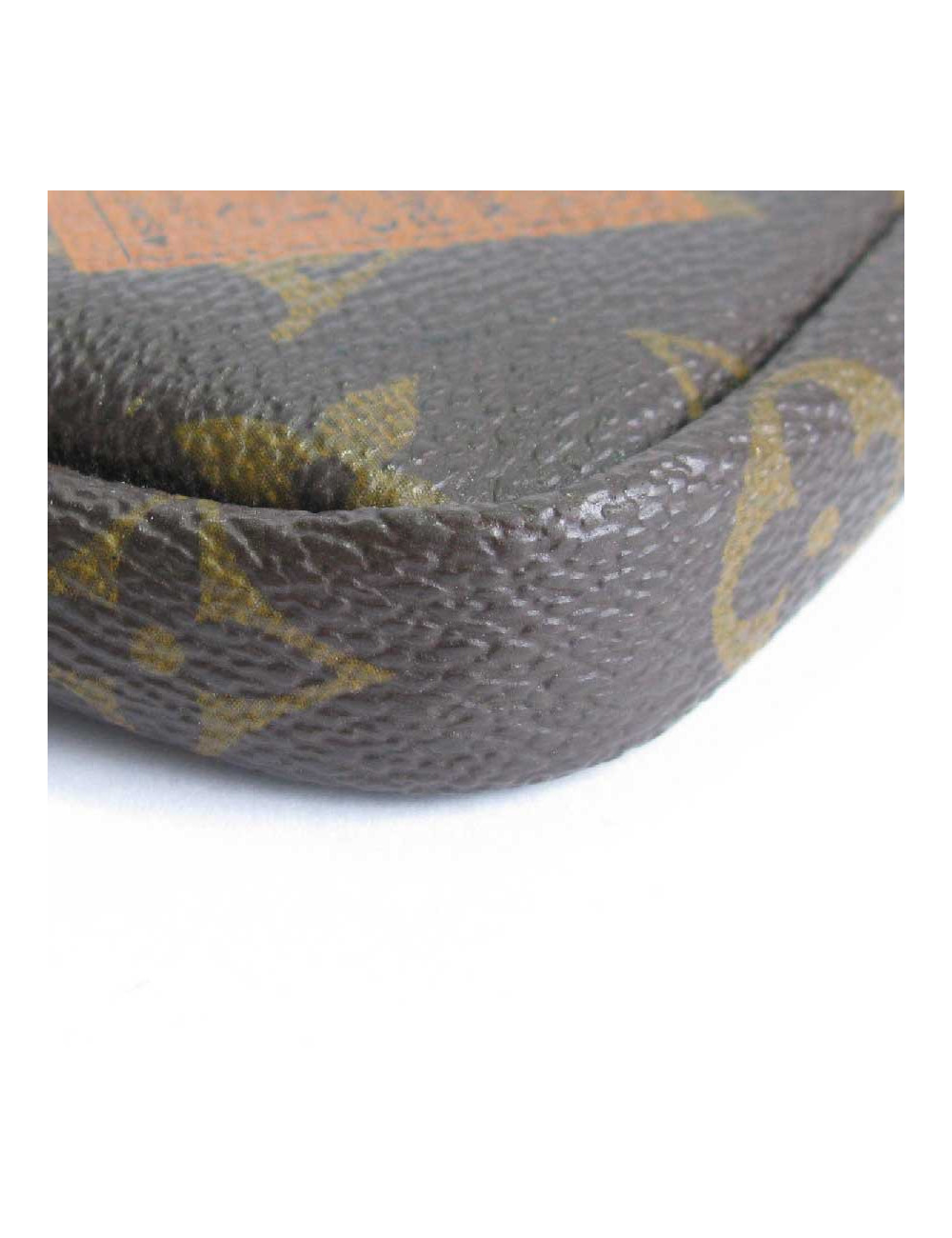 Mini pochette LOUIS VUITTON "Wardrobe Trunks" en toile monogram marron