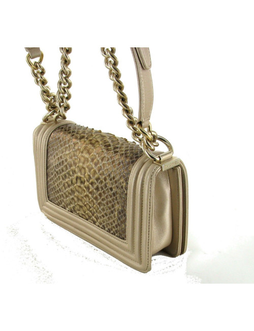 Sac Boy CHANEL " pièce d'exception"  en python