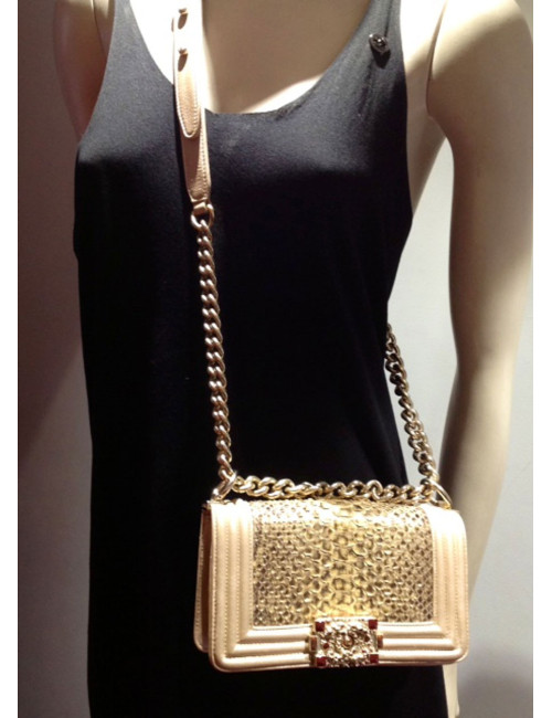 Sac Boy CHANEL " pièce d'exception"  en python