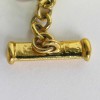Bracelet YSL YVES SAINT LAURENT Vintage en métal doré