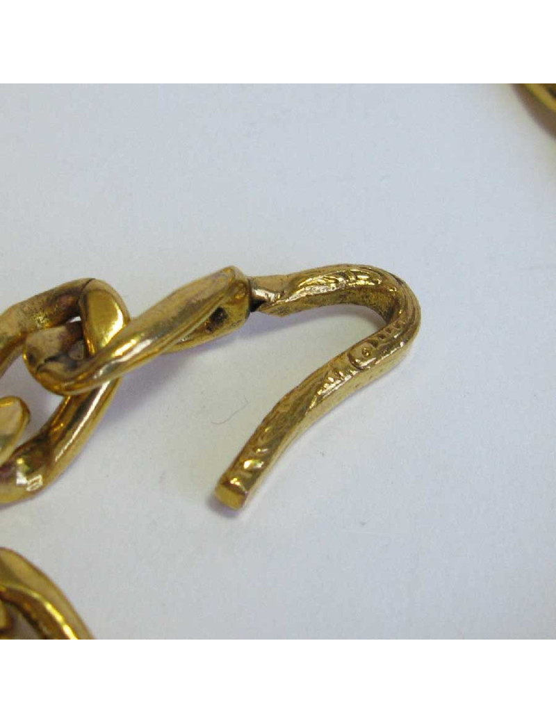 Ceinture CHANEL vintage en chaîne dorée