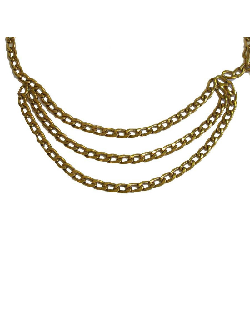 Ceinture CHANEL vintage en chaîne dorée