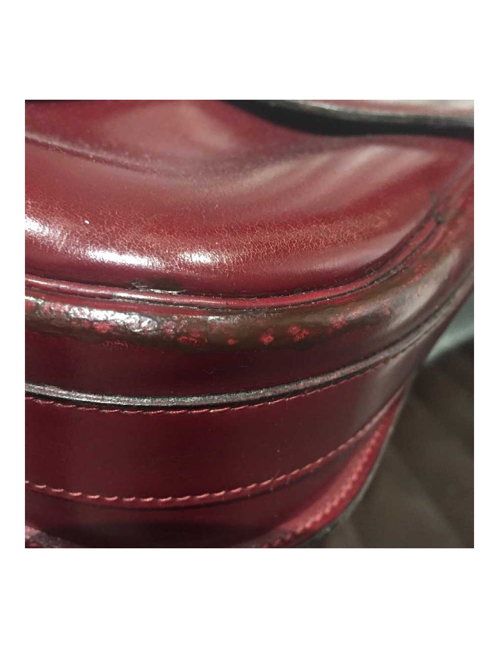 Sac HERMES Vintage rouge H