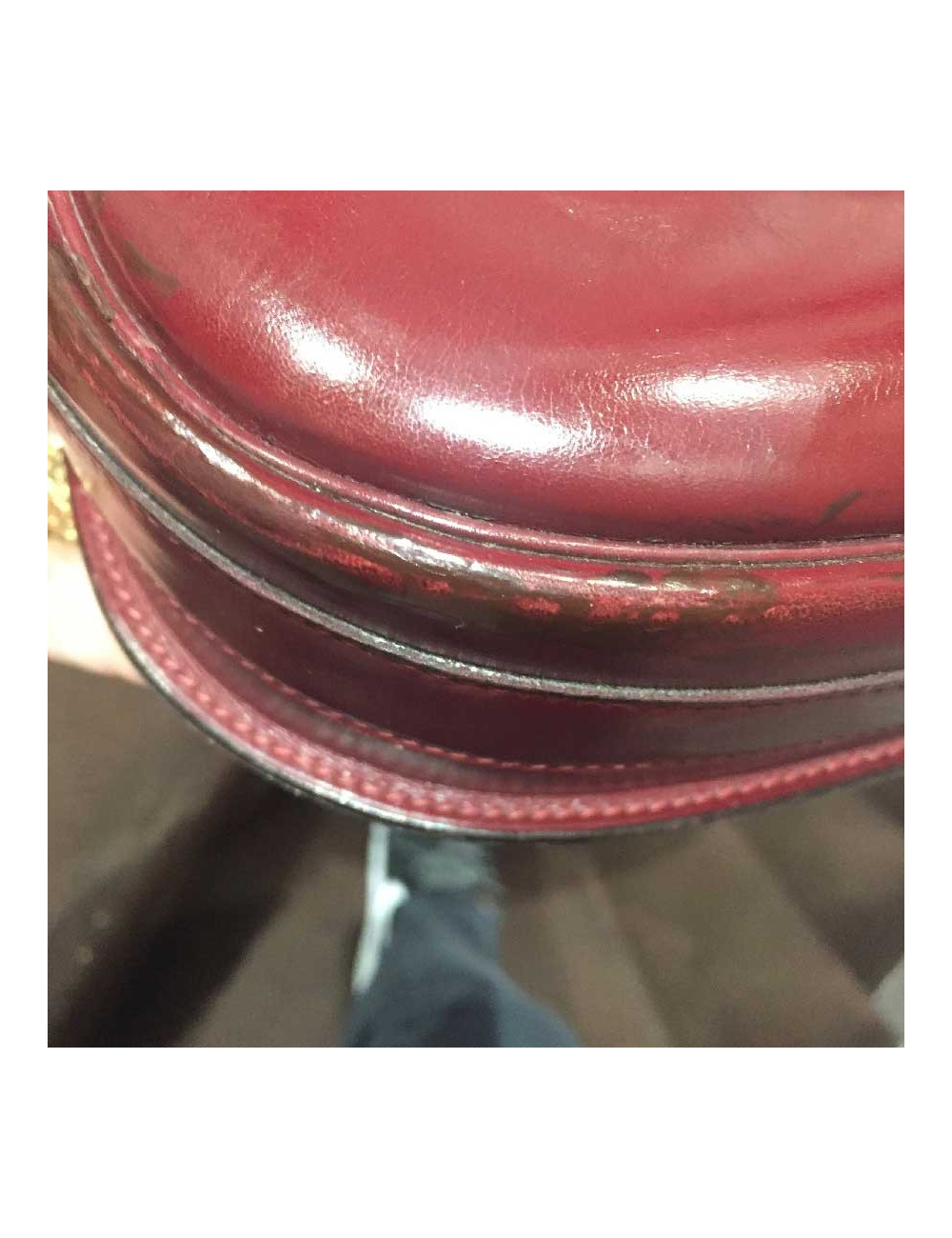 Sac HERMES Vintage rouge H