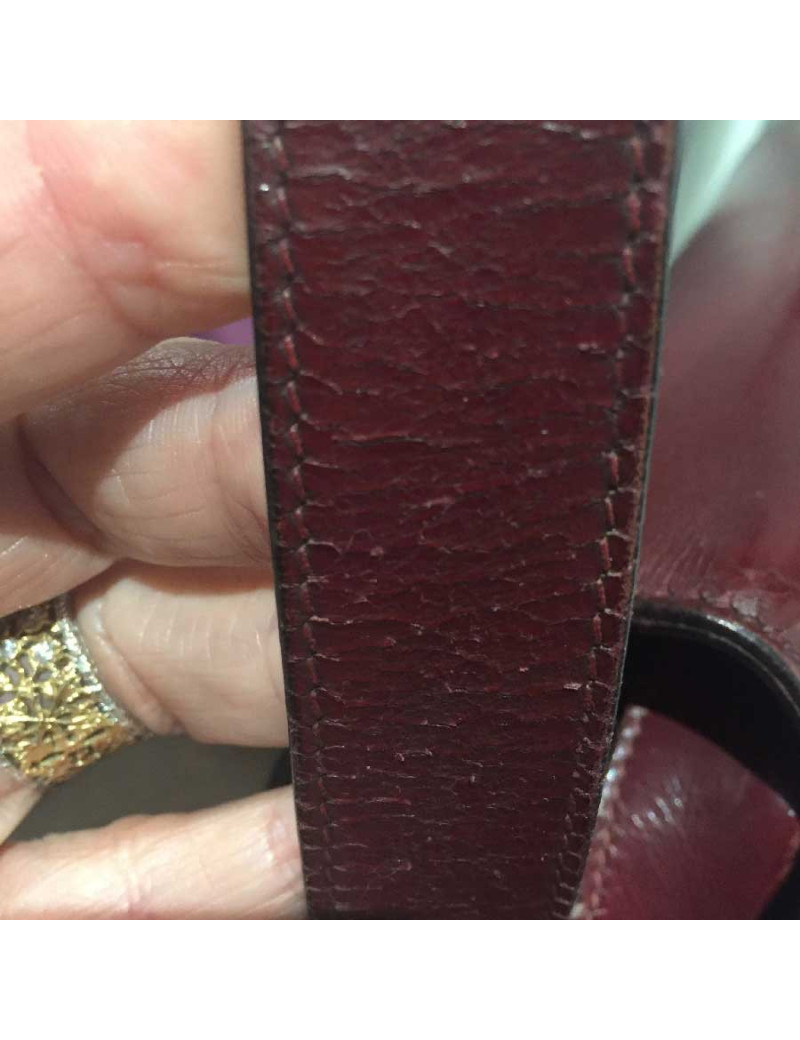 Sac HERMES Vintage rouge H