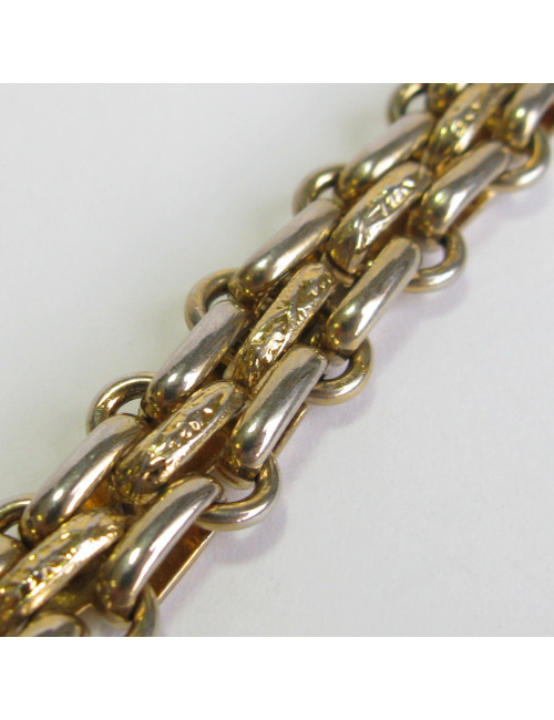 CHANEL Clutch in aged black quilted leather