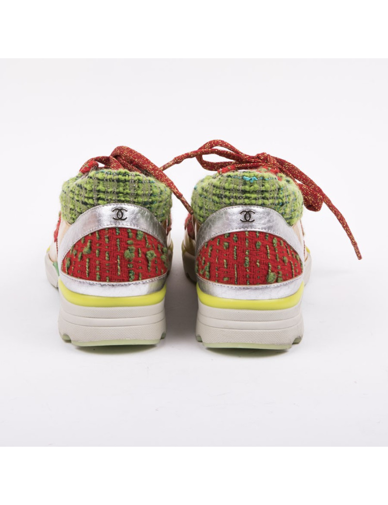 Baskets t 39 CHANEL multicolores