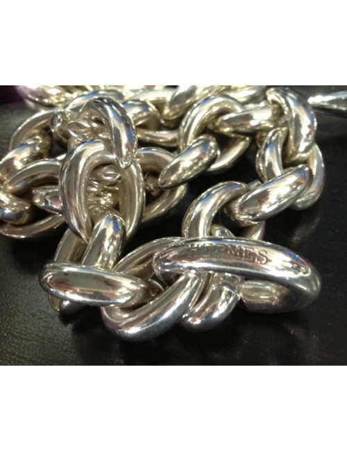 collier en argent massif HERMES