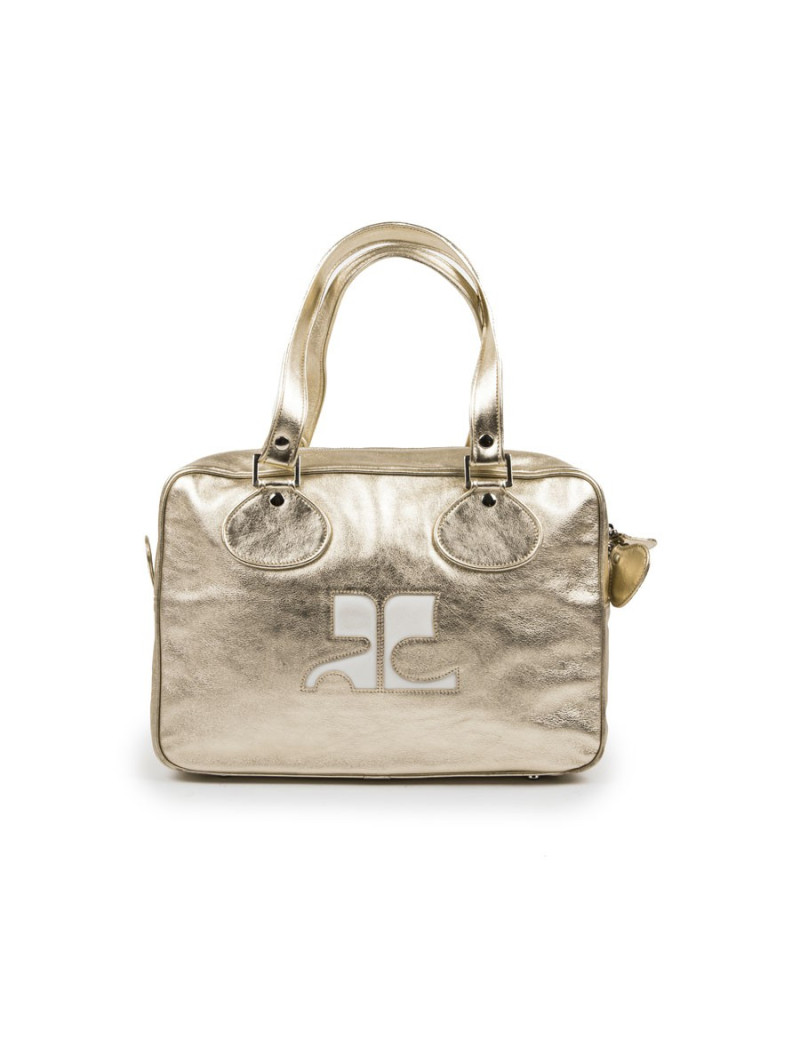 Sac COURREGES en cuir doré
