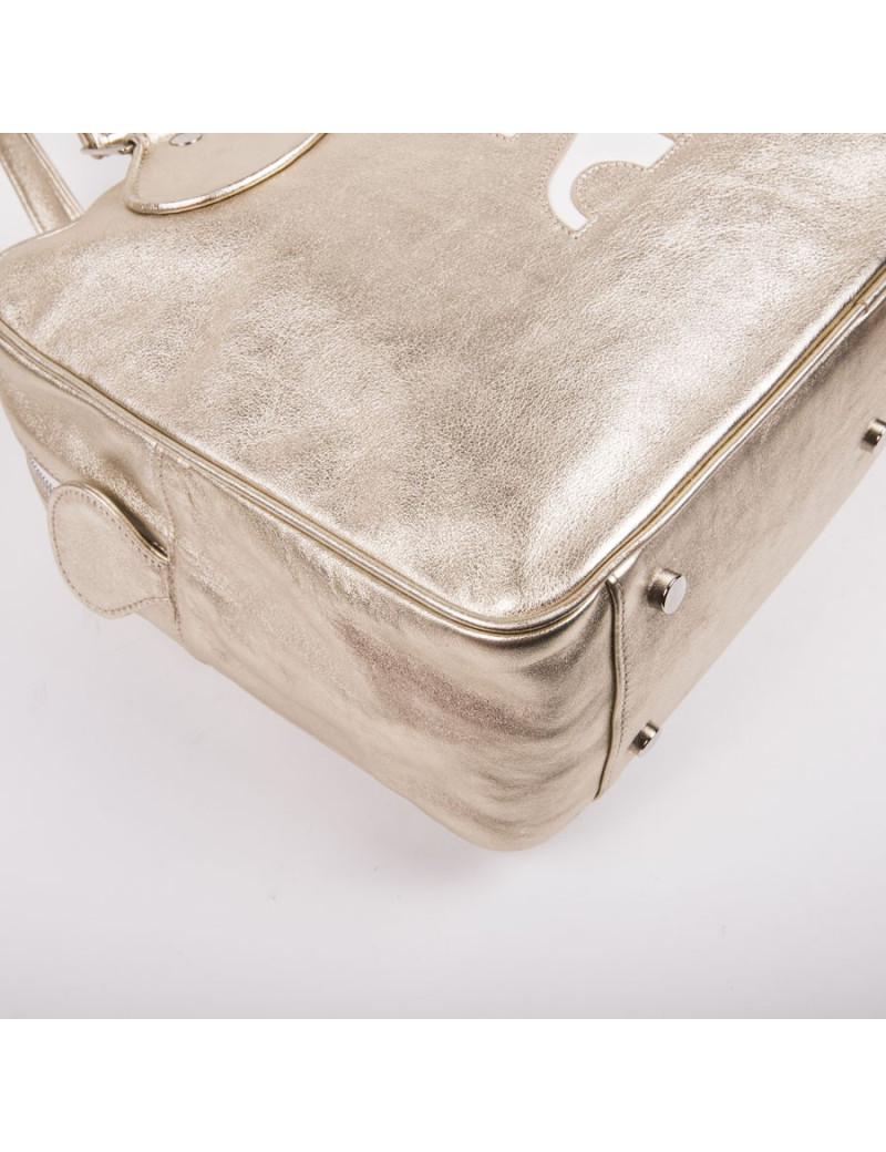 Sac COURREGES en cuir doré