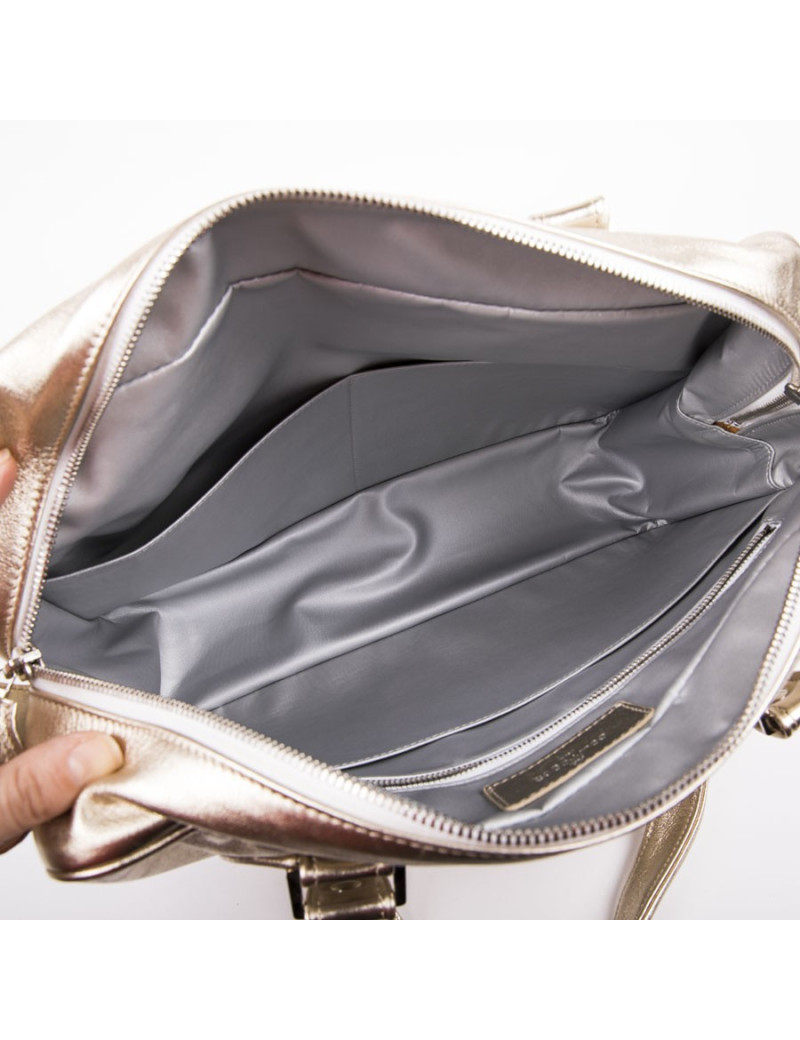 Sac COURREGES en cuir doré