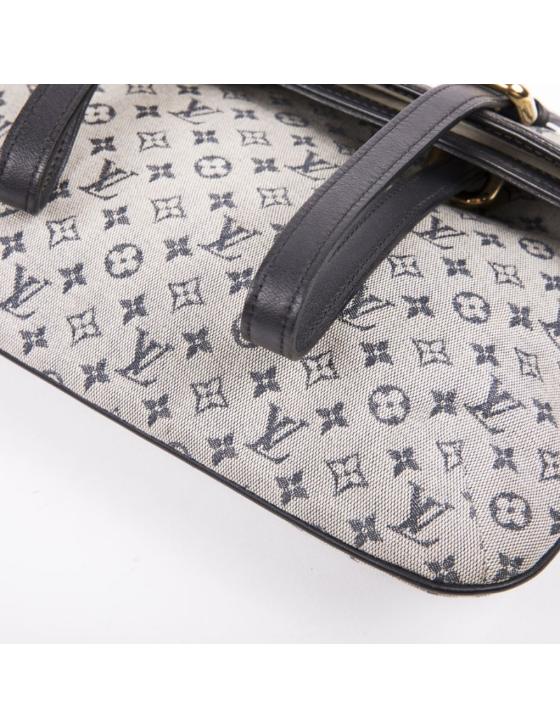 Sac LOUIS VUITTON toile monogram gris et bleu 