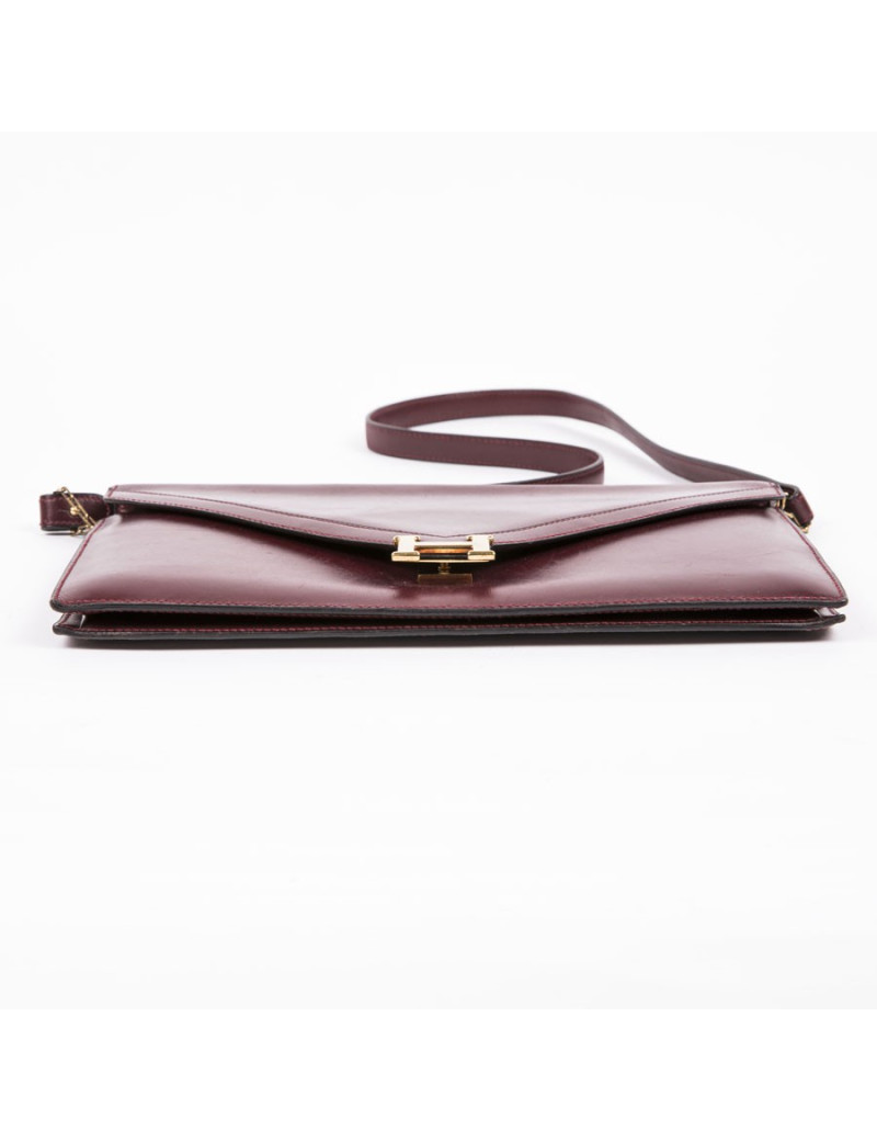 Pochette Lydie HERMES rouge H