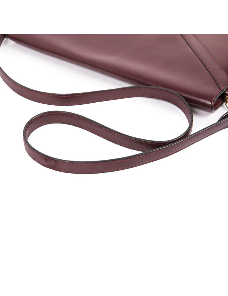 Pochette Lydie HERMES rouge H