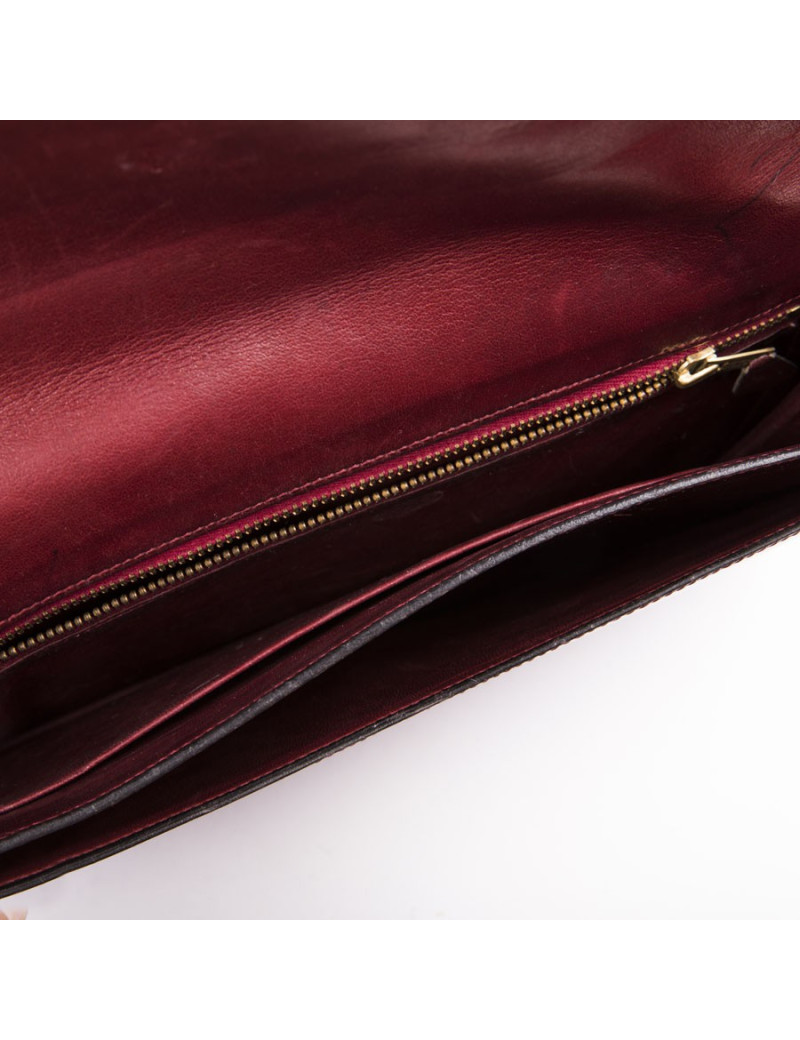 Pochette Lydie HERMES rouge H