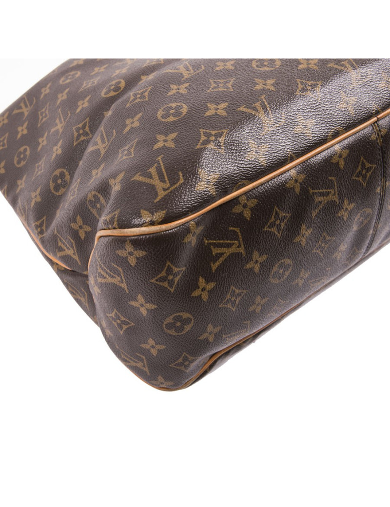 LOUIS VUITTON neverfull bag in brown monogram canvas and natural leather