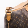 LOUIS VUITTON neverfull bag in brown monogram canvas and natural leather