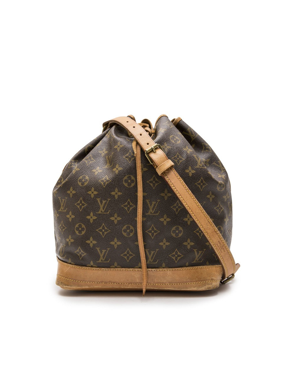 Sac LOUIS VUITTON "Noé" GM en toile et cuir