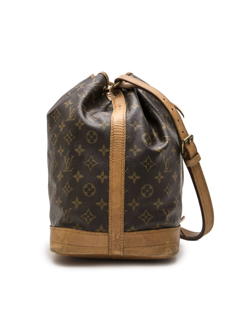 Sac LOUIS VUITTON "Noé" GM en toile et cuir