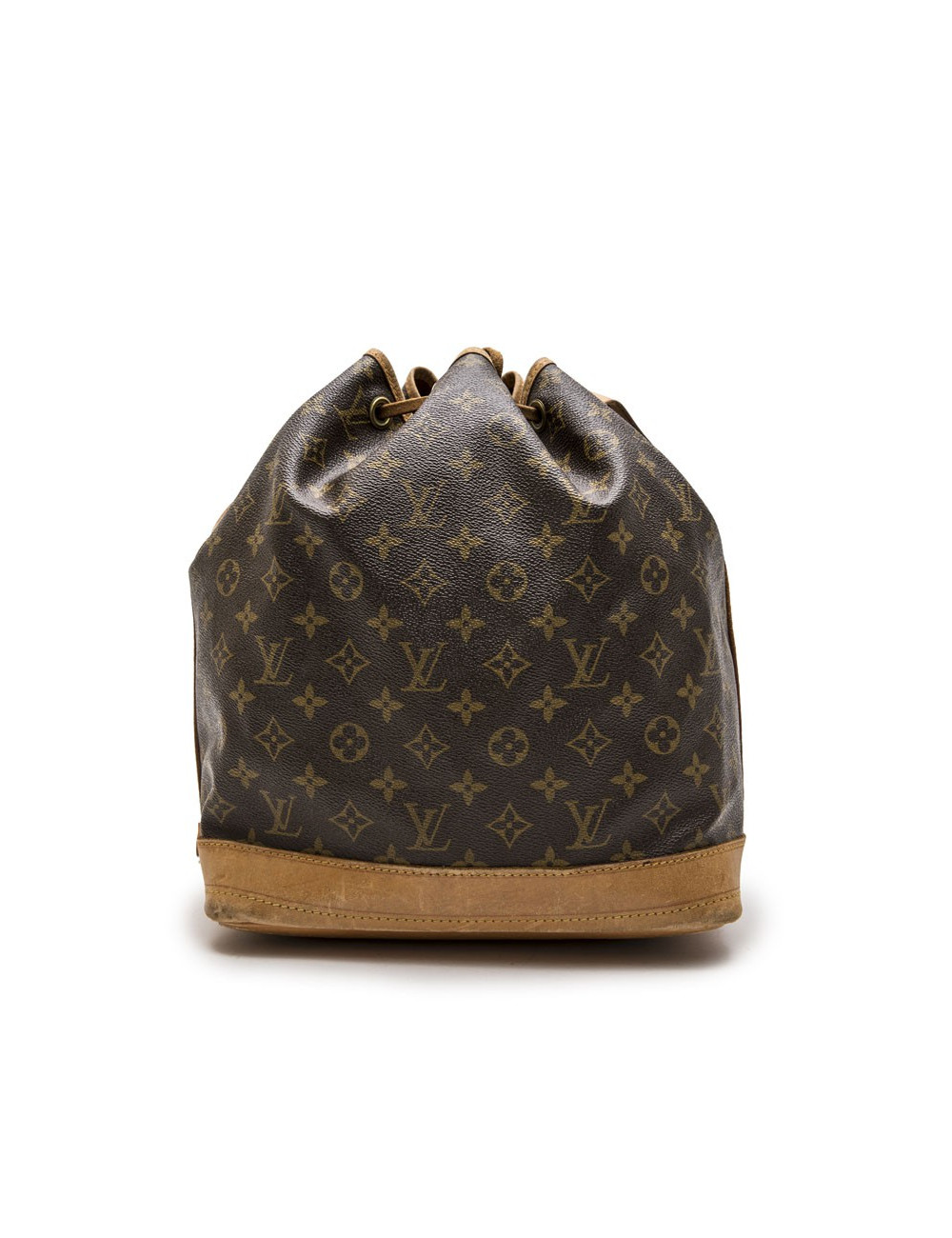 Sac LOUIS VUITTON "Noé" GM en toile et cuir