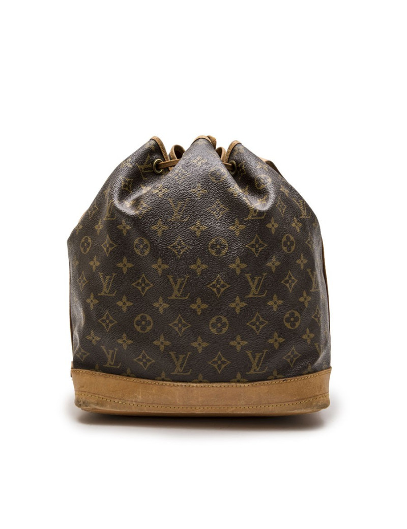 Sac LOUIS VUITTON "Noé" GM en toile et cuir