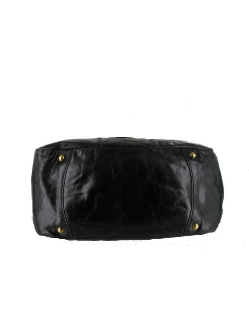 Sac PRADA cuir veilli noir