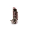 CHRISTIAN DIOR wallet in chain in light pink braided leather