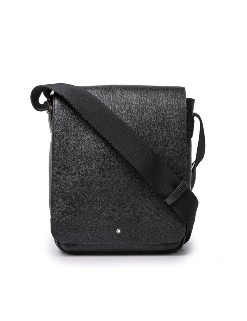 Sac MONTBLANC cuir grainé noir