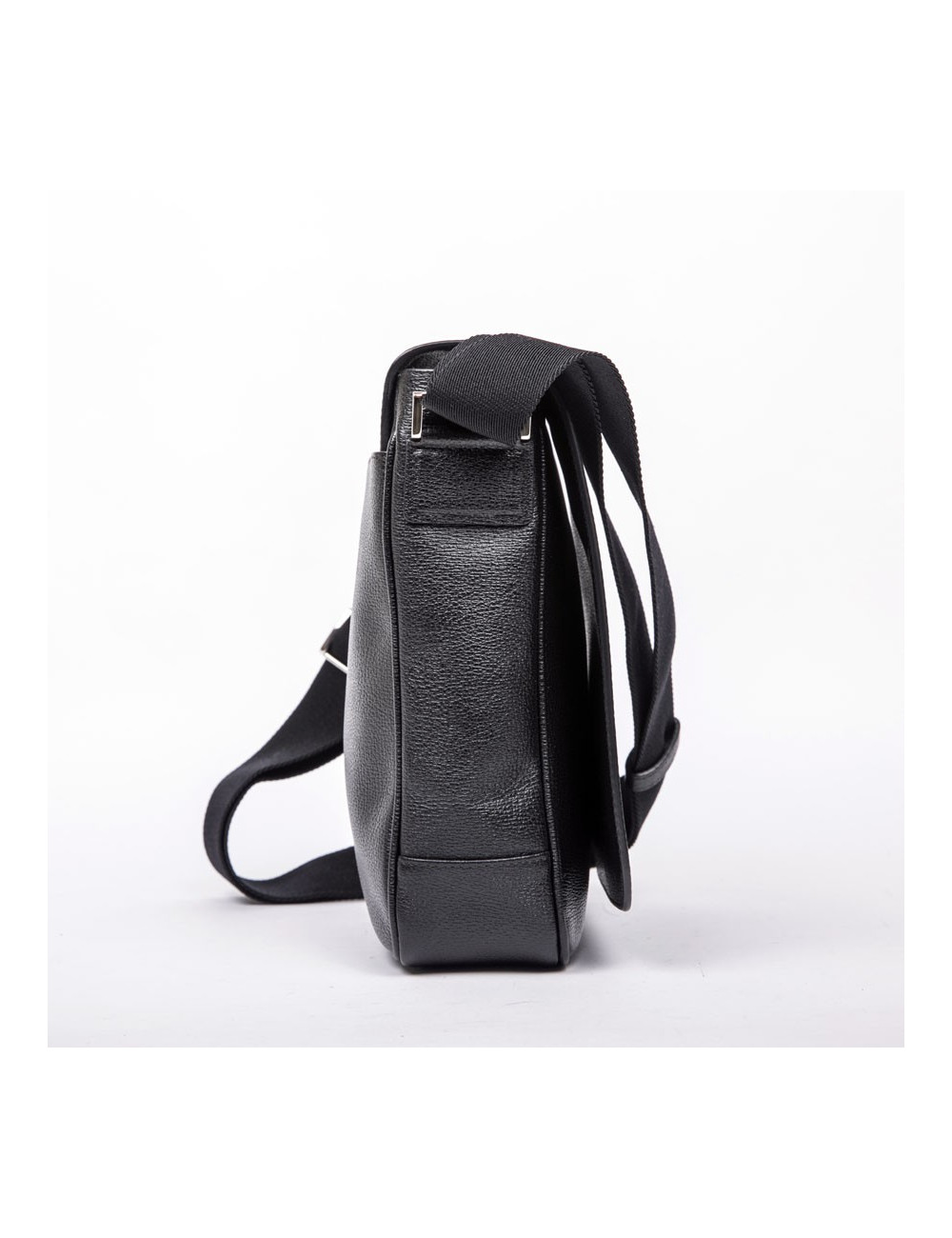 Sac MONTBLANC cuir grainé noir