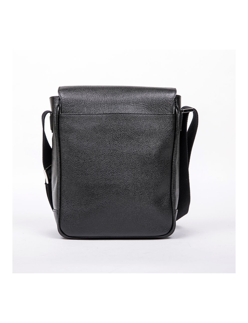 Sac MONTBLANC cuir grainé noir