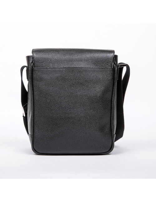 Sac MONTBLANC cuir grainé noir