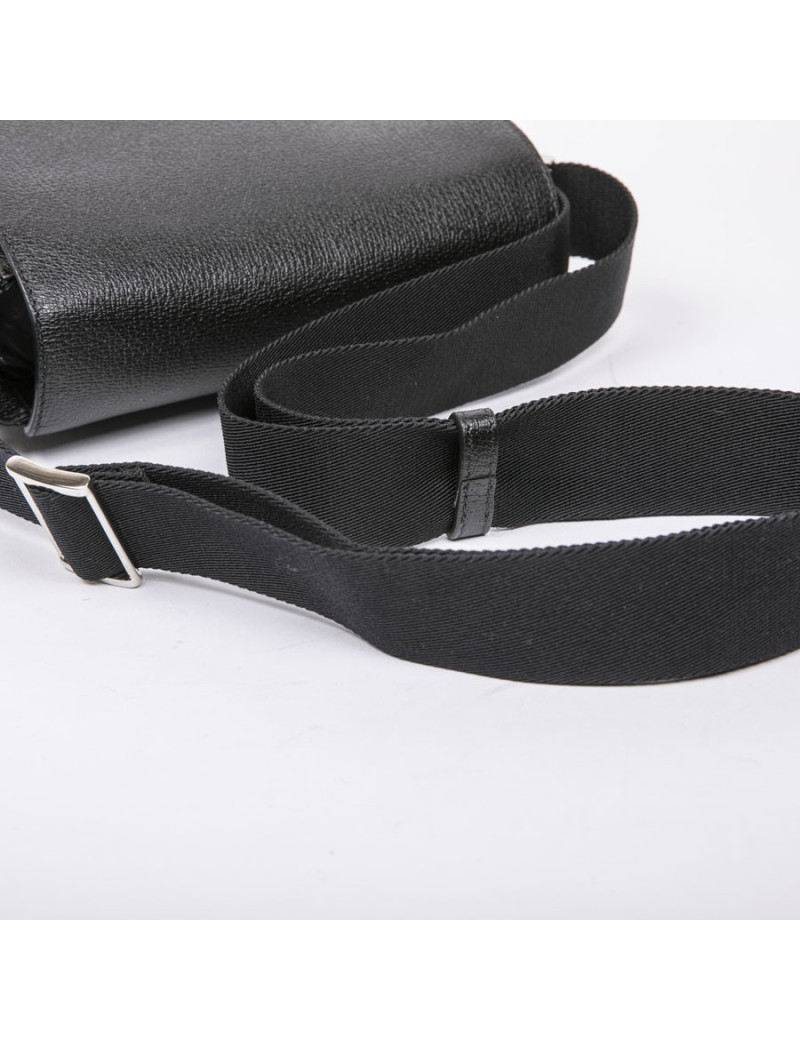 Sac MONTBLANC cuir grainé noir