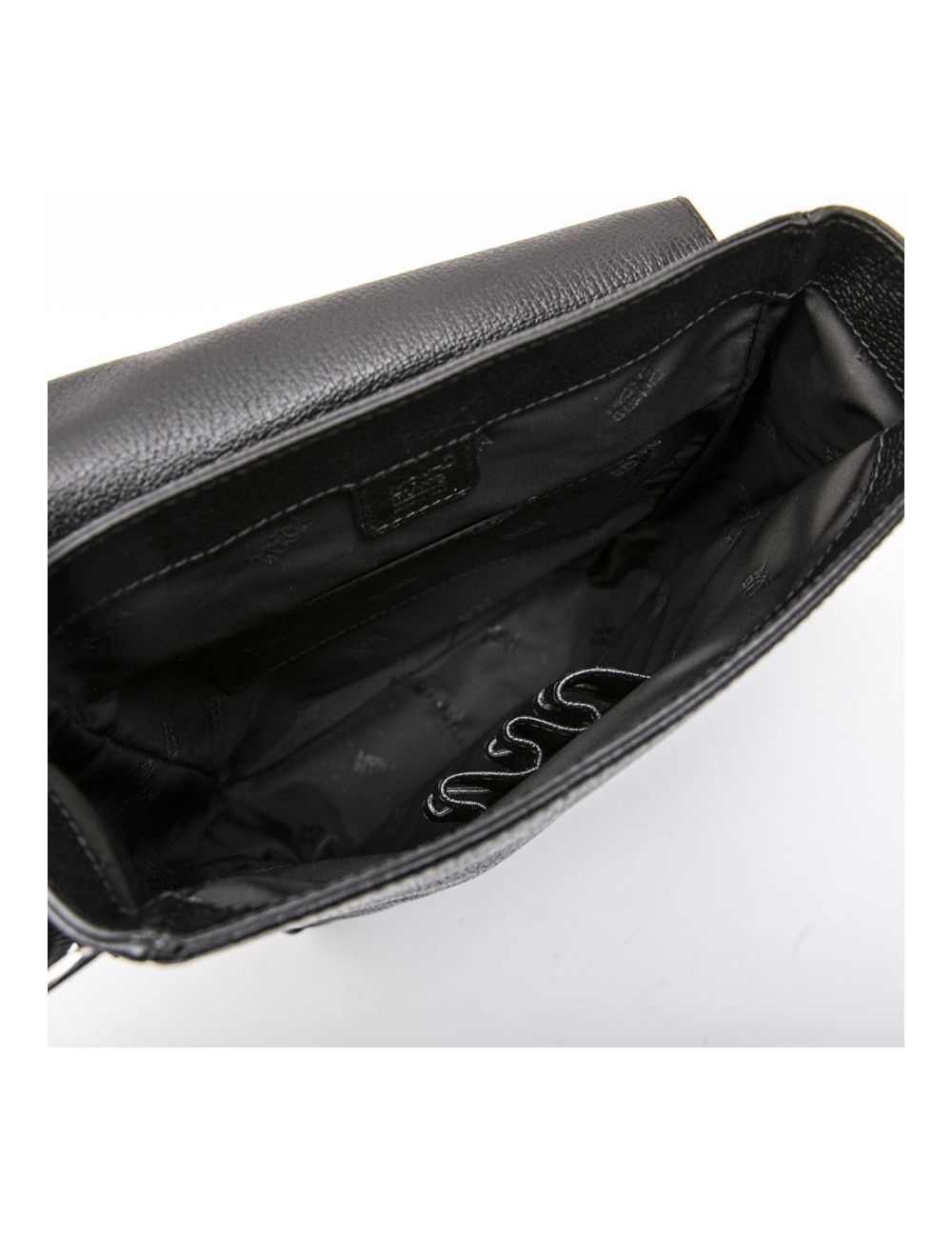 Sac MONTBLANC cuir grainé noir