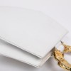 KALINGER vintage bag in white lambskin leather