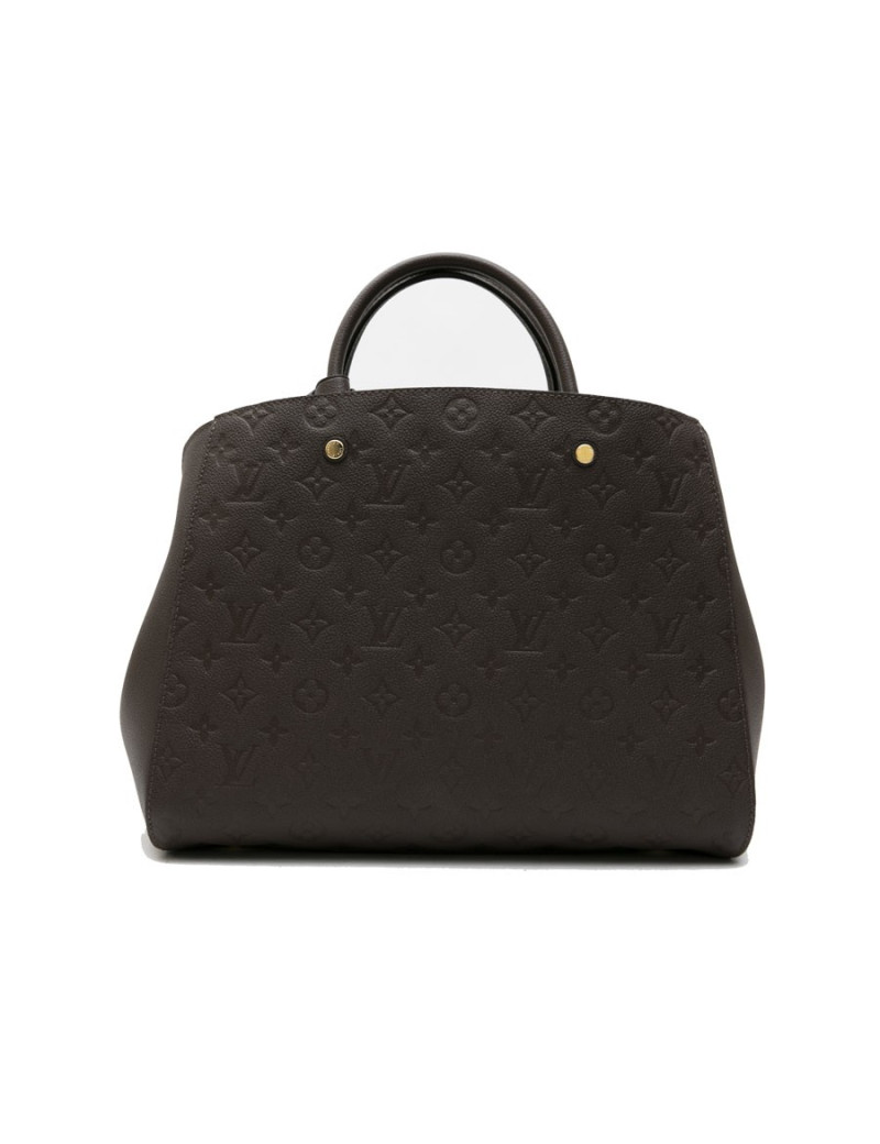Sac Montaigne GM LOUIS VUITTON cuir embossé marron