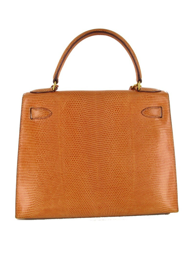 kelly 28 lezard du nil miel HERMES