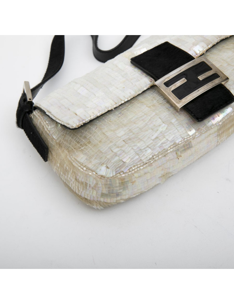 Sac baguette FENDI à sequins  