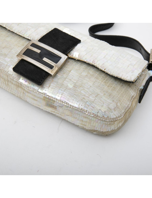 Sac baguette FENDI à sequins  