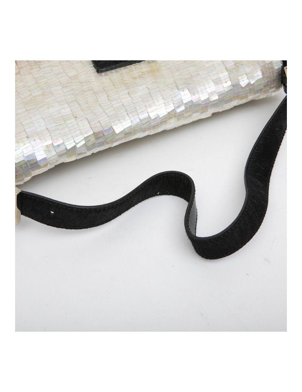 Sac baguette FENDI à sequins