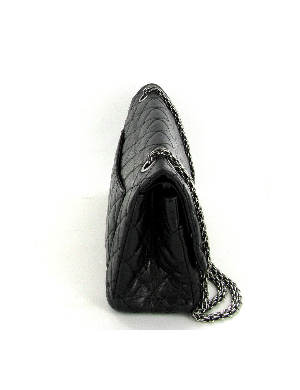 Sac 2.55 CHANEL TM noir irisé