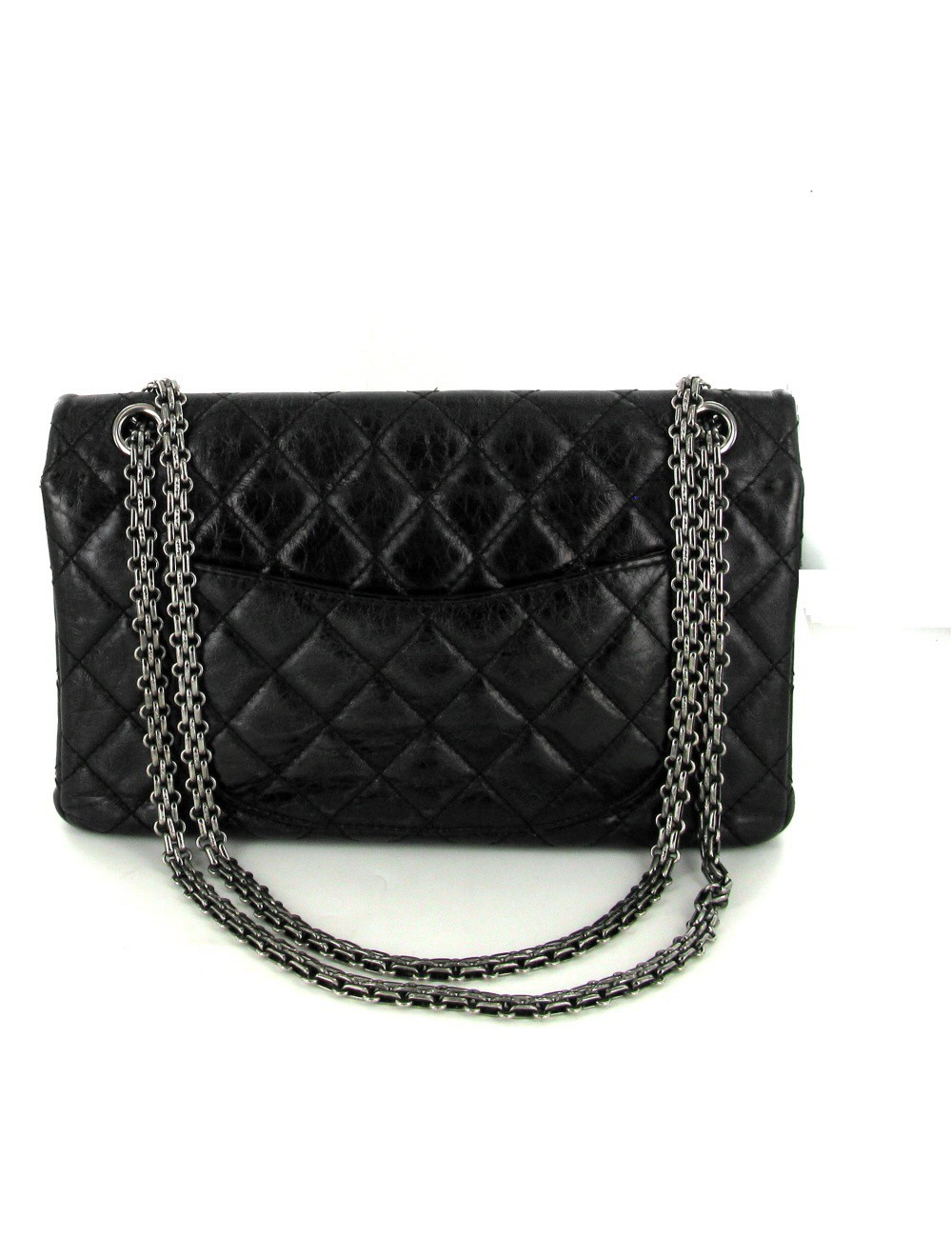 Sac 2.55 CHANEL TM noir irisé