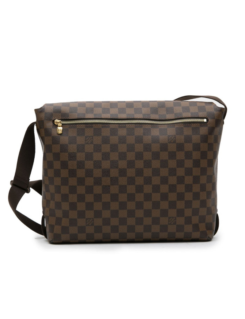 LOUIS VUITTON Brooklyn GM bag in ebony damier canvas