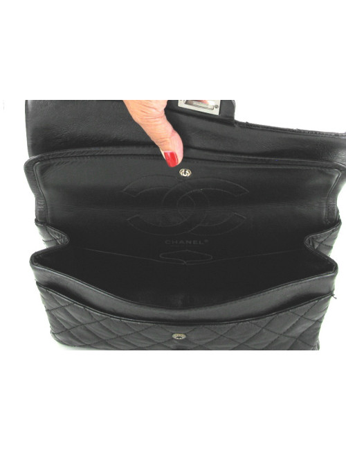 Sac 2.55 CHANEL TM noir irisé